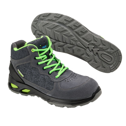 Botas Seguridad Maurer S1 Modelo Arlaz Antideslizante con suela y puntera antiperforación, Resistencia a los Hidrocarburos Nº 40