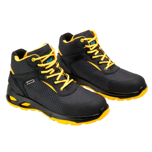 Botas Seguridad Maurer S3 Modelo Amerina Antideslizante con Suela Resistente a los Hidrocarburos. Talla 40.
