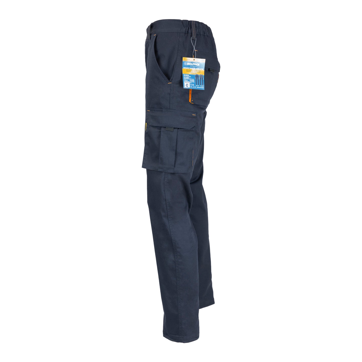 Pantalon Trabajo Talla 40 Azul Oscuro Spandex