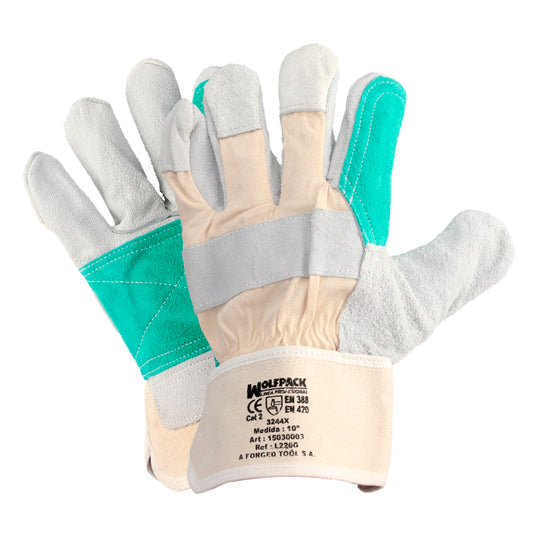 Guantes Americano Serraje Palma Reforzada (Par)