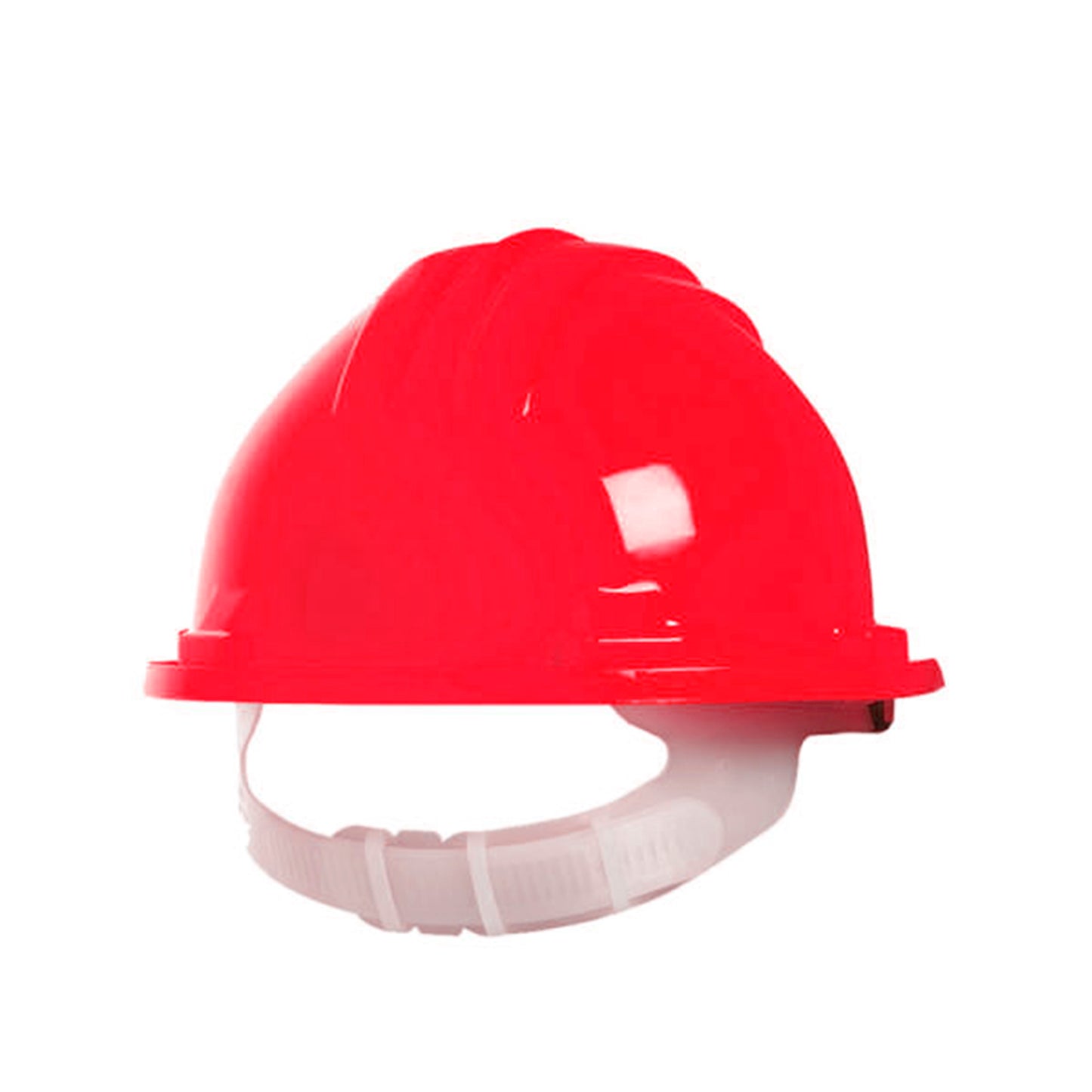 Capacetes vermelhos de trabalho