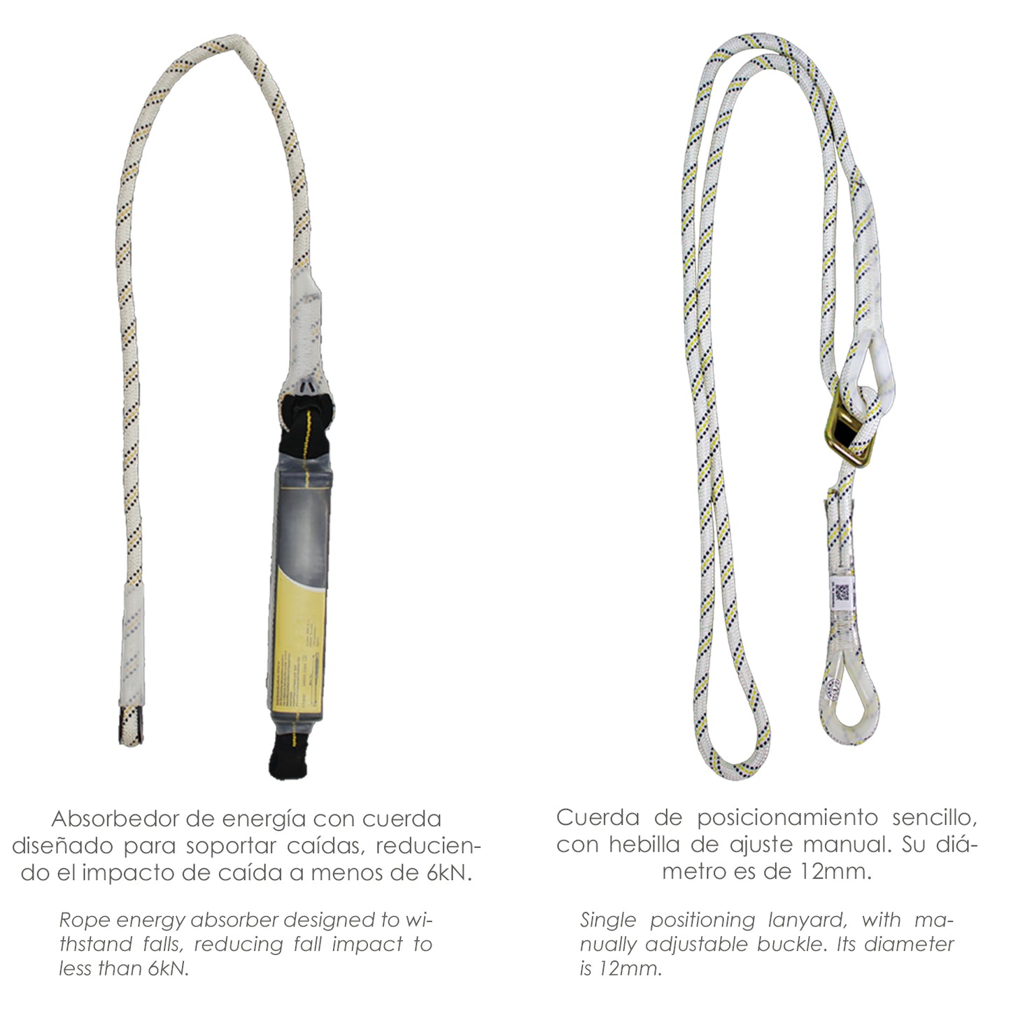 Arnes Anticaidas Kit Seguridad Nº 2 (7 piezas) EN361
