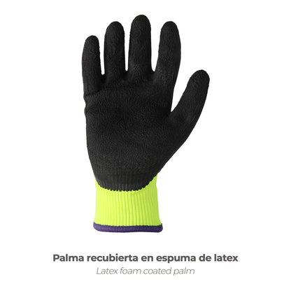 Luvas de espuma macia de látex tamanho 10"