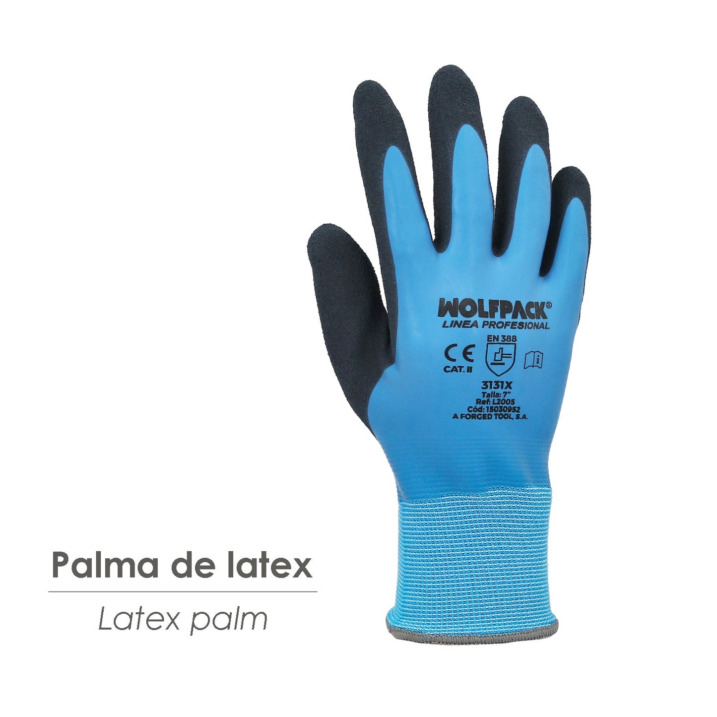 Guante Latex Foam Impermeable 9" (Par)