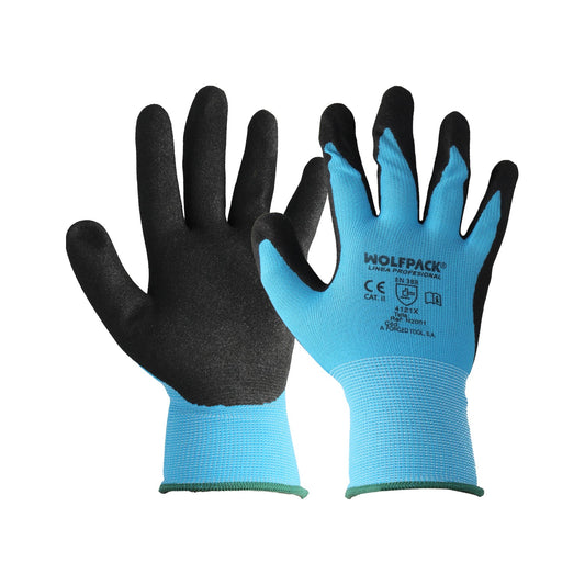 Guantes Nitrilo Reforzado Impregnado Talla 9" (Par)