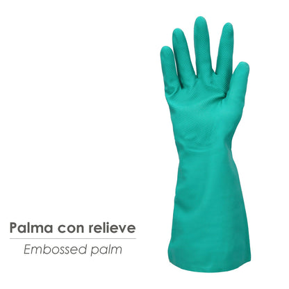 Guante Nitrilo Oil Resistant XXL 11" (Par)