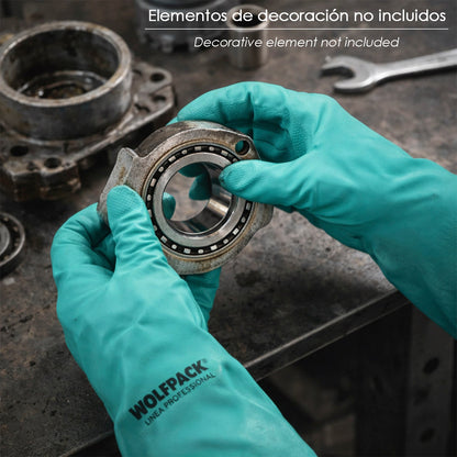 Guante Nitrilo Oil Resistant XXL 11" (Par)