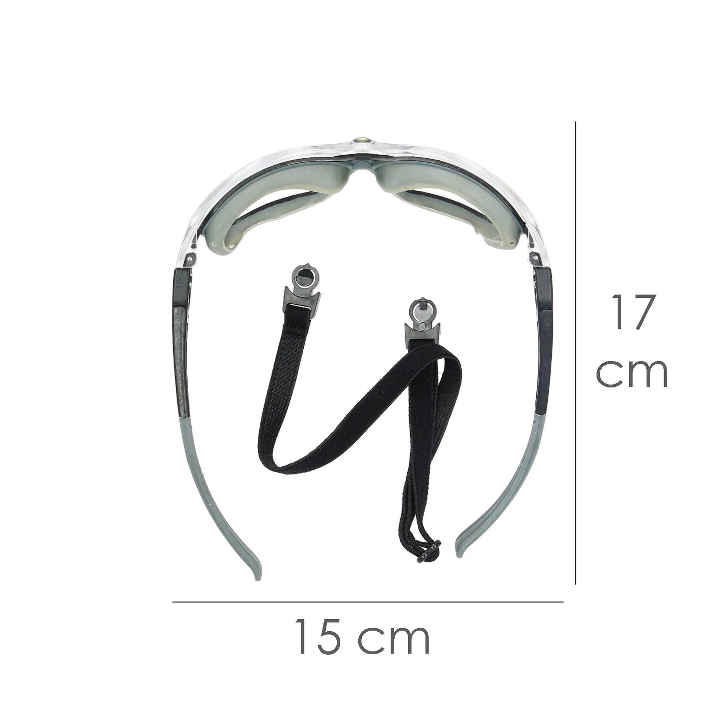 Gafas Acolchadas Transparentes EN ISO 16321
