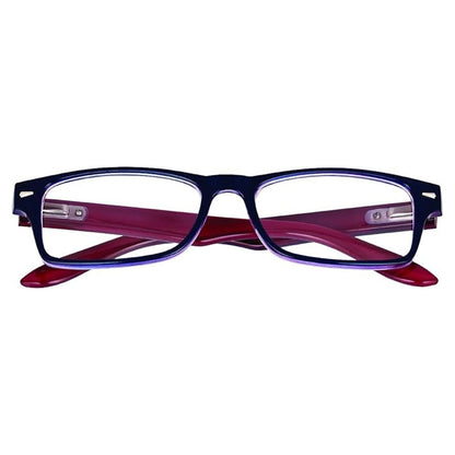 Gafas Lectura Kansas Azul Oscuro / Rojo. Aumento +1,5 Gafas De Vista, Gafas De Aumento, Gafas Visión Borrosa