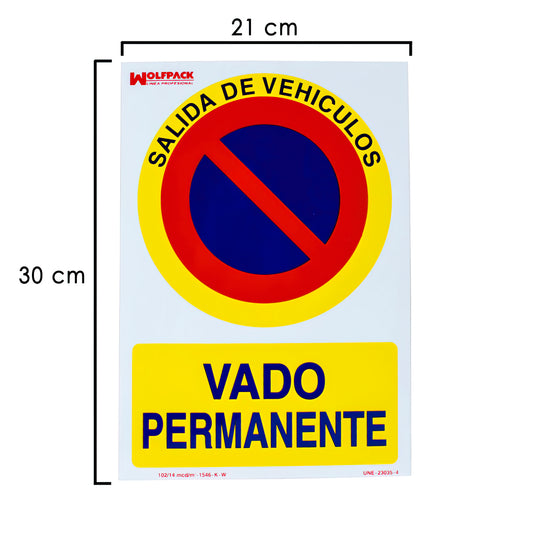Pôster Permanente Ford 30x21 cm.