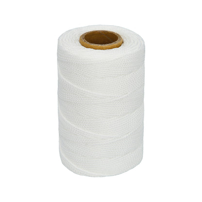Corda Trançada de Polipropileno Branco (Bobina 100 Metros)