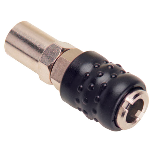 Torneira de mangueira de encaixe rápido 6x14 mm. (Blister 1 peça)