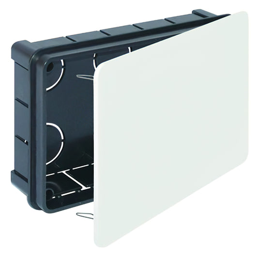 Caixa Registradora Embutida Com Tampa 160 x 100 x 45 mm.