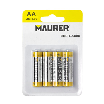 Pilhas Maurer Alkaline AA / LR06 (Blister 4 peças)