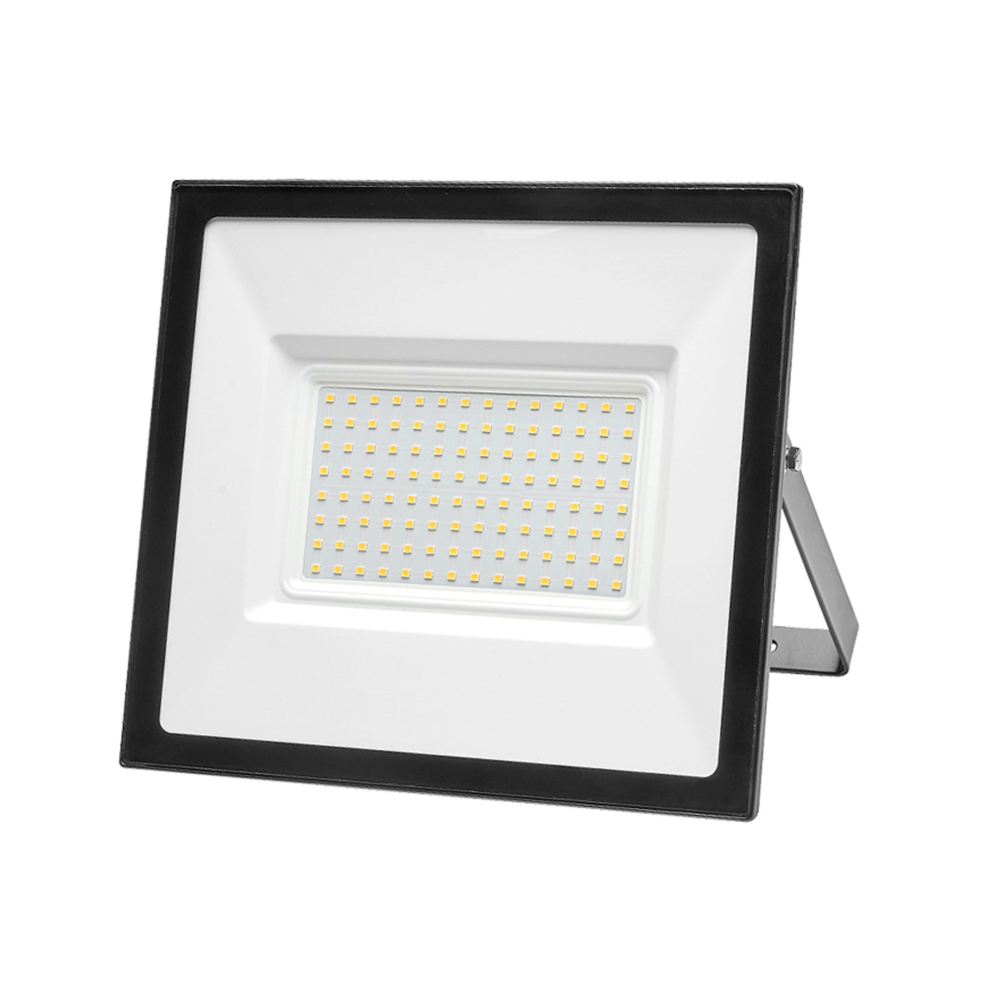 Refletor Led Plano Potência 100 Watts. 8000 lúmens. Luz branca 4000ºK Proteção IP65. Corpo de alumínio. Foco exterior/interior