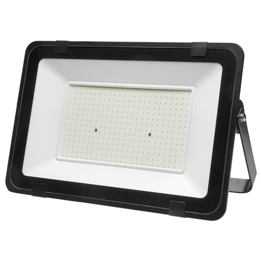 Refletor Led Plano Potência 300 Watts. 24000 lúmens. Luz branca 4000ºK Proteção IP65. Corpo de alumínio. Foco exterior/interior