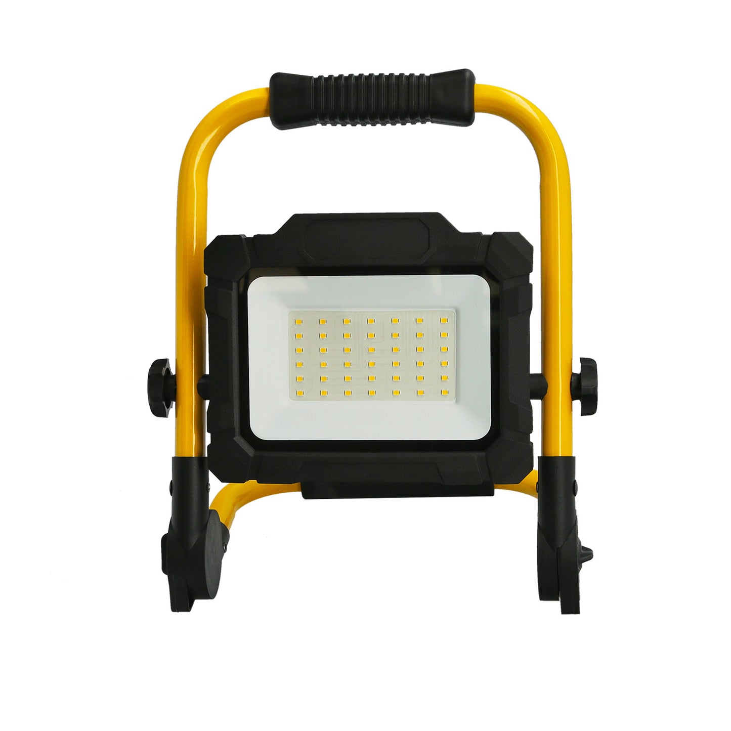 Foco Led Plano 30 Watt. Luz Blanca 4000º K IP 65 3300 Lumenes Con Asa de Transporte