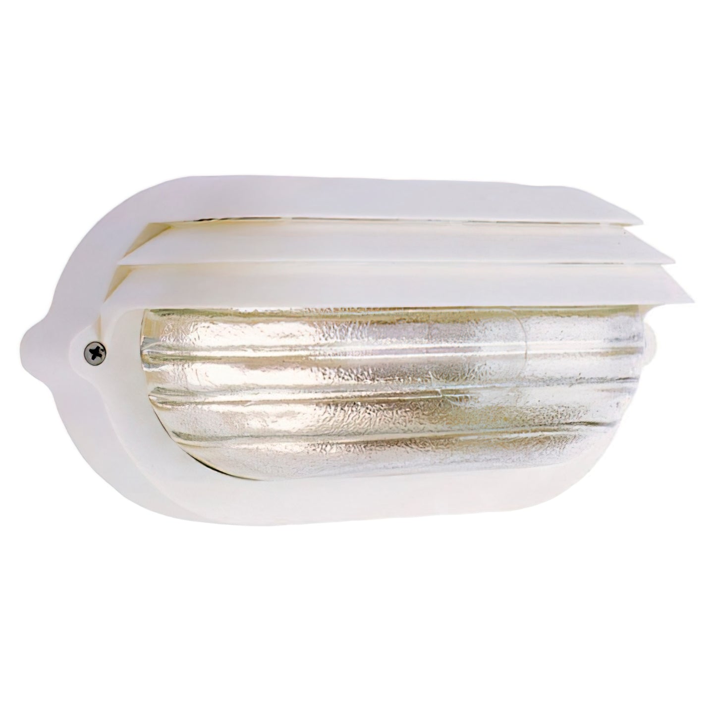 Candeeiro de teto Palpebra IP54 Oval Branco