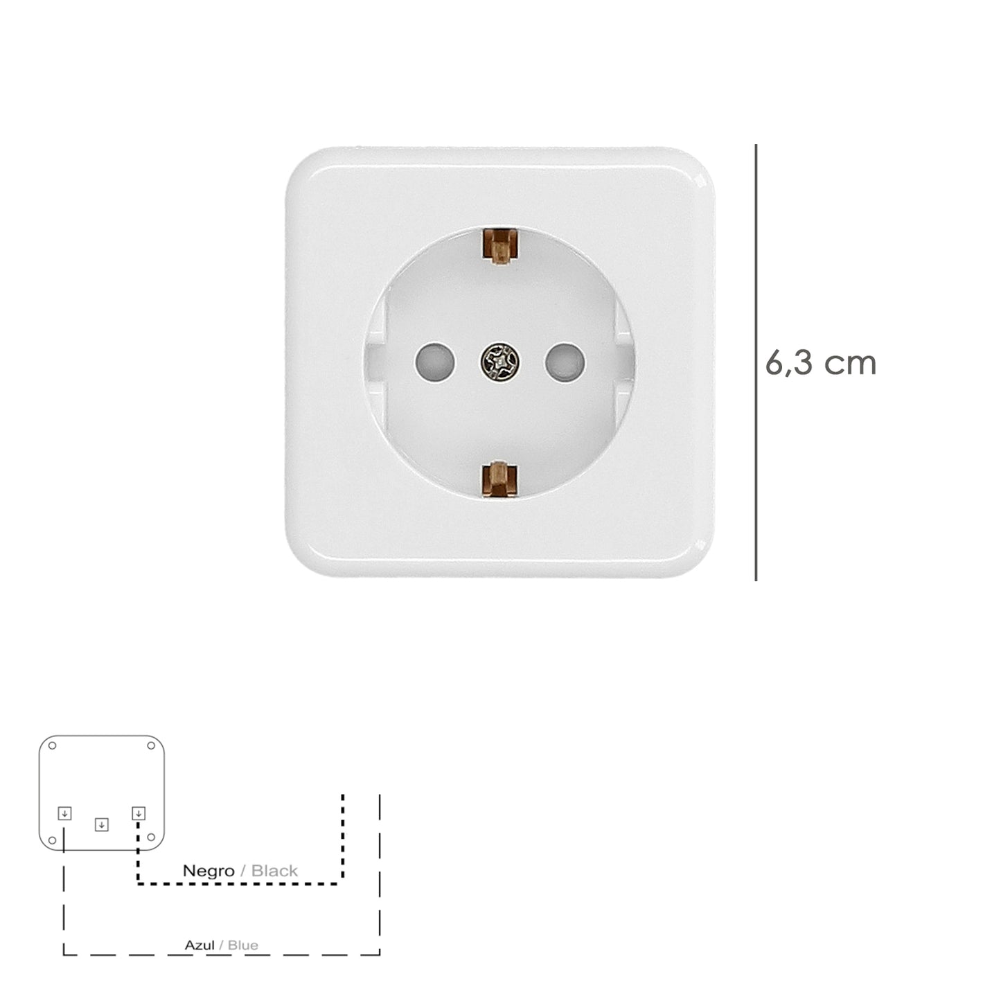 Base Oryx Superficie Sin toma tierra
