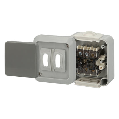 Interruptor Conmutador Con Tapa Simple