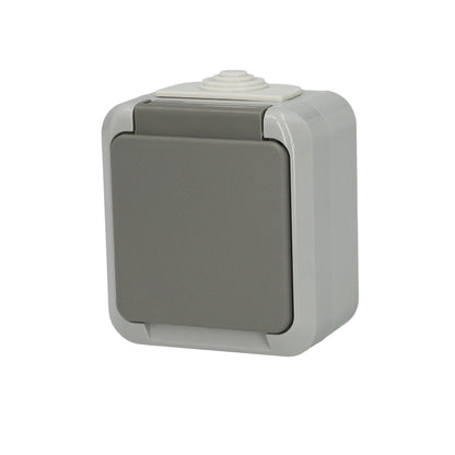 Base Con Tapa Gris