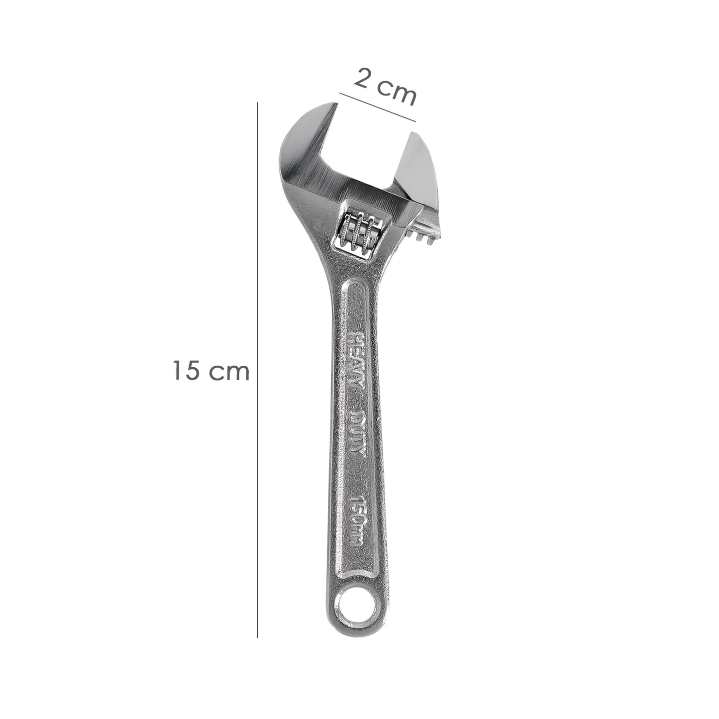 Chave ajustável 6" / 150 mm. Chave inglesa, chave de torque, chave ajustável