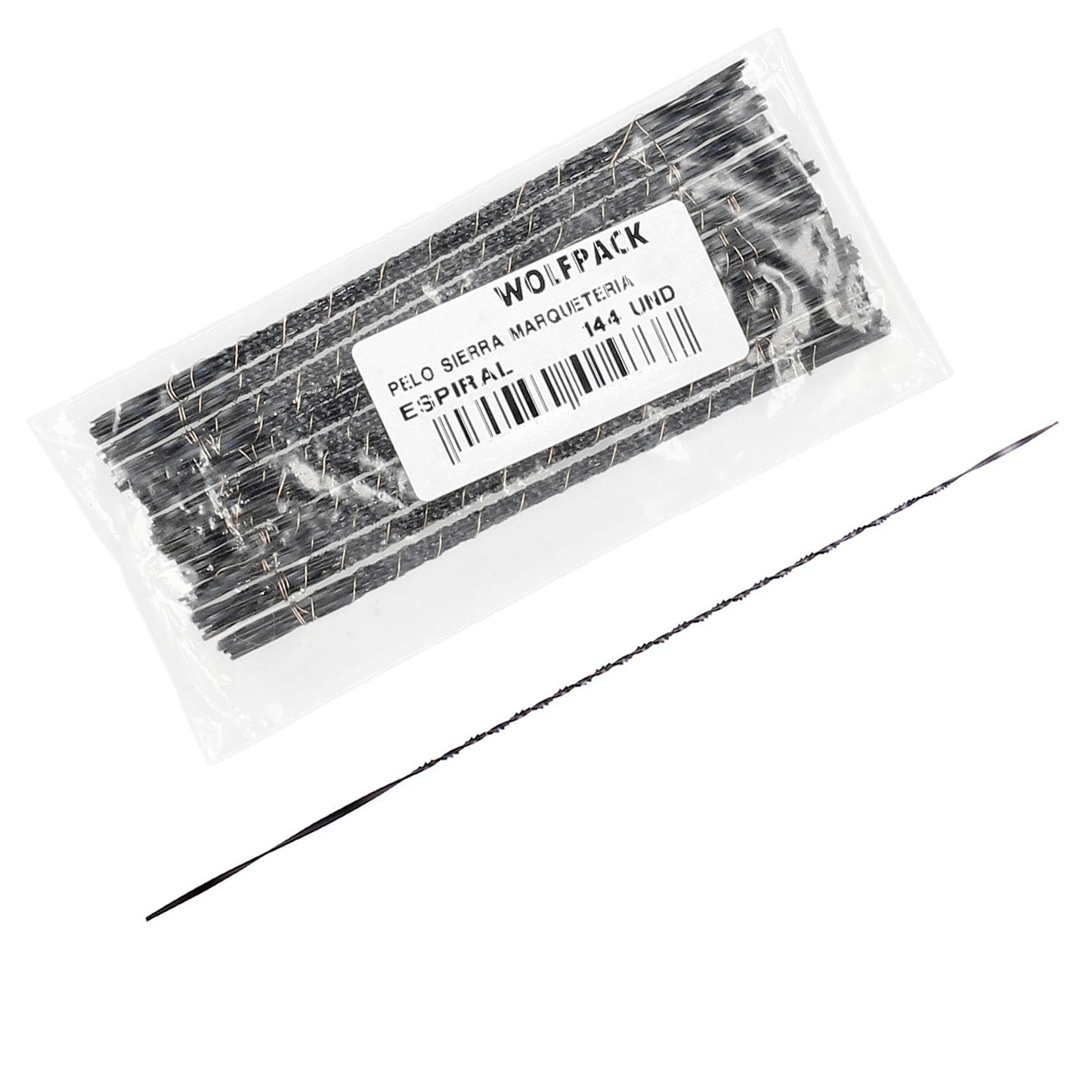 Serra de cabelo marchetaria em espiral 4-13 (caixa 144 unid.)