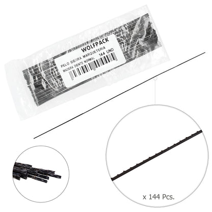 Pelo Sierra Marqueteria Madera  5-13 (Estuche 144 pzas.)