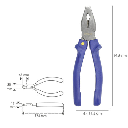 Alicate Universal Utilex 200 mm.