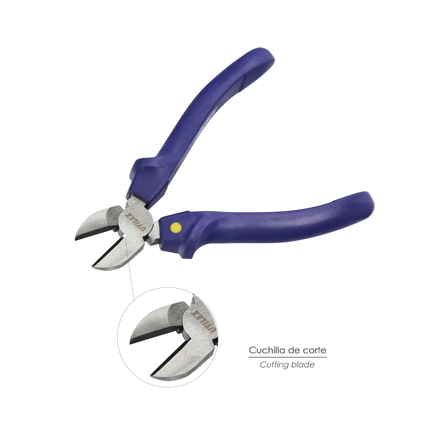 Alicate Corte Diagonal Utilex 150 mm.