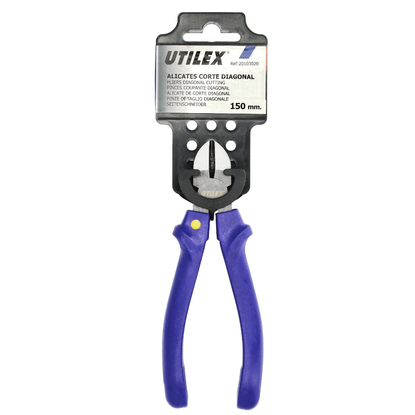 Alicate Corte Diagonal Utilex 150 mm.