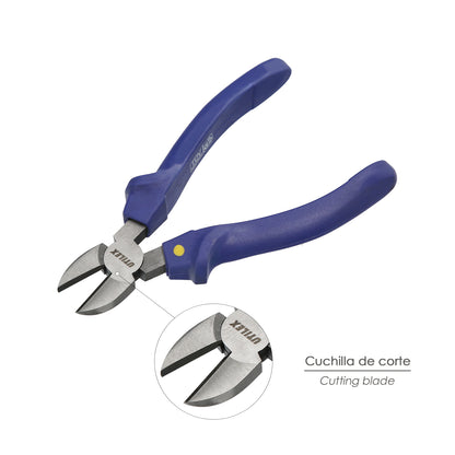Alicate Corte Diagonal Utilex 175 mm.