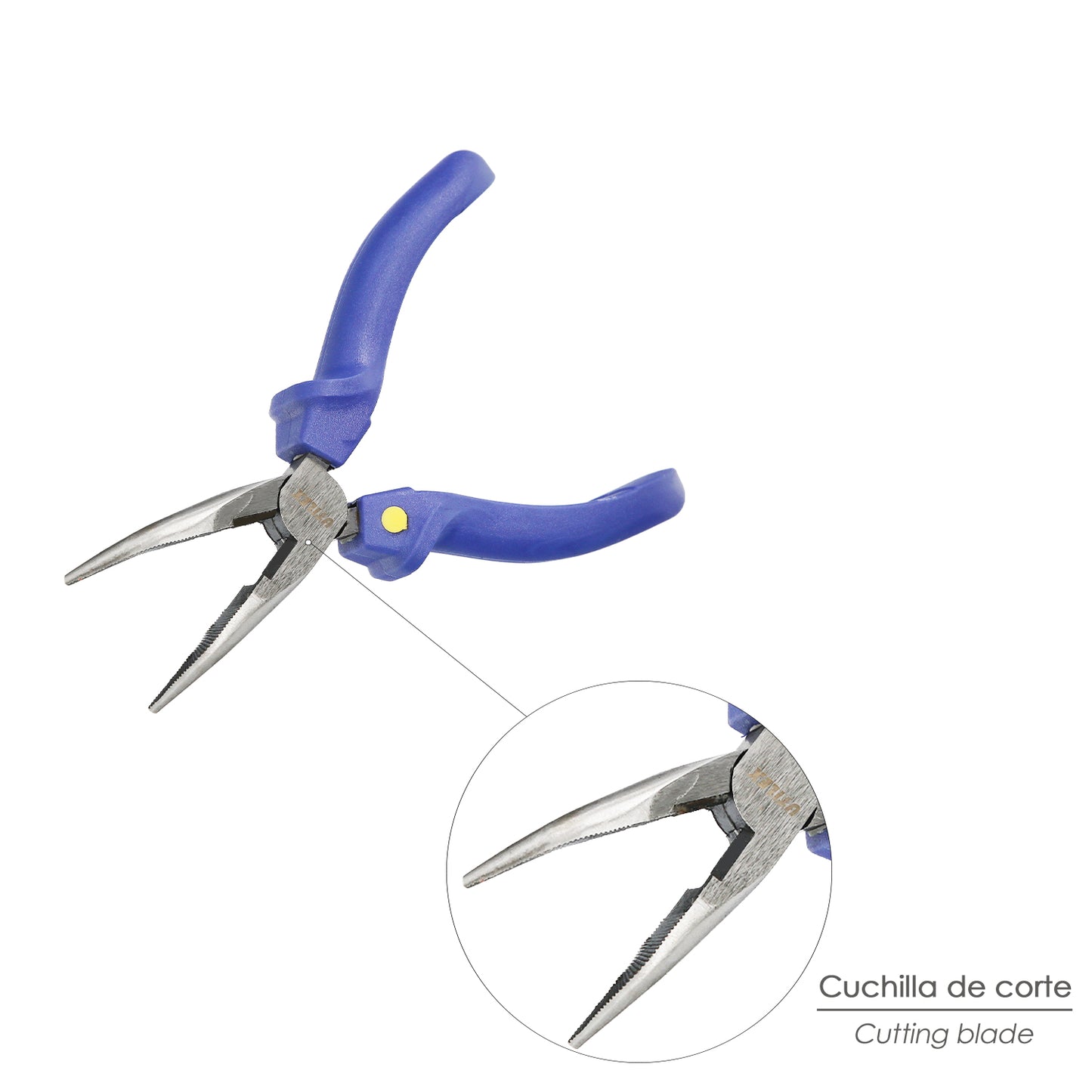 Alicates Utilex Boca  Curva     150 mm.