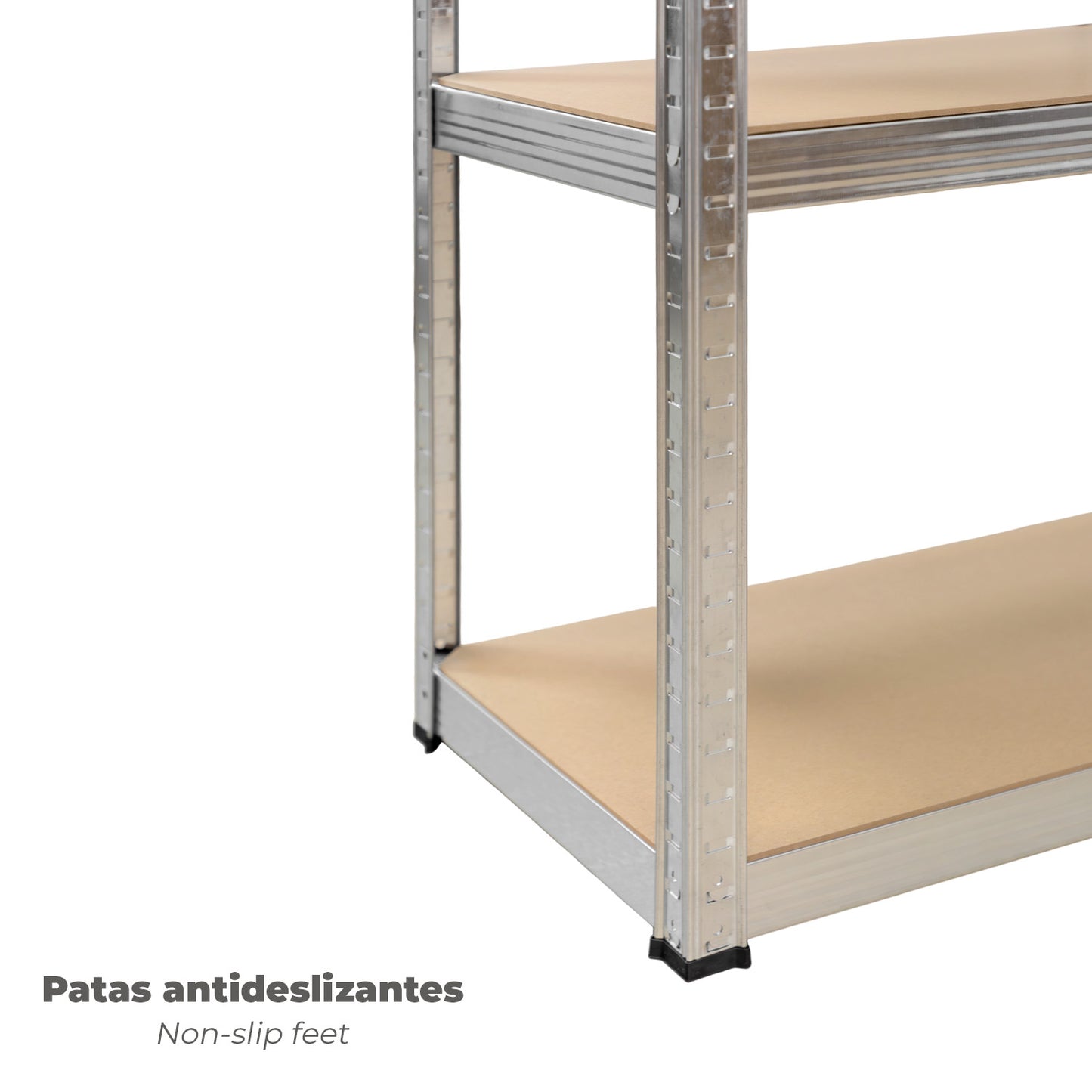 Modulo Estanteria Montaje Rápido Sin Tornillos 90x40x180 cm. (5 Bateas)