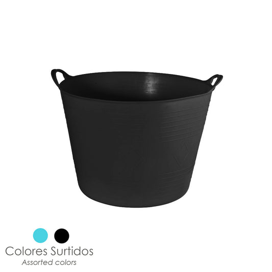 Cesto Separador de Roupa Polipropileno 15 litros. Ø 36 x 25 (A) cm. Cores sortidas