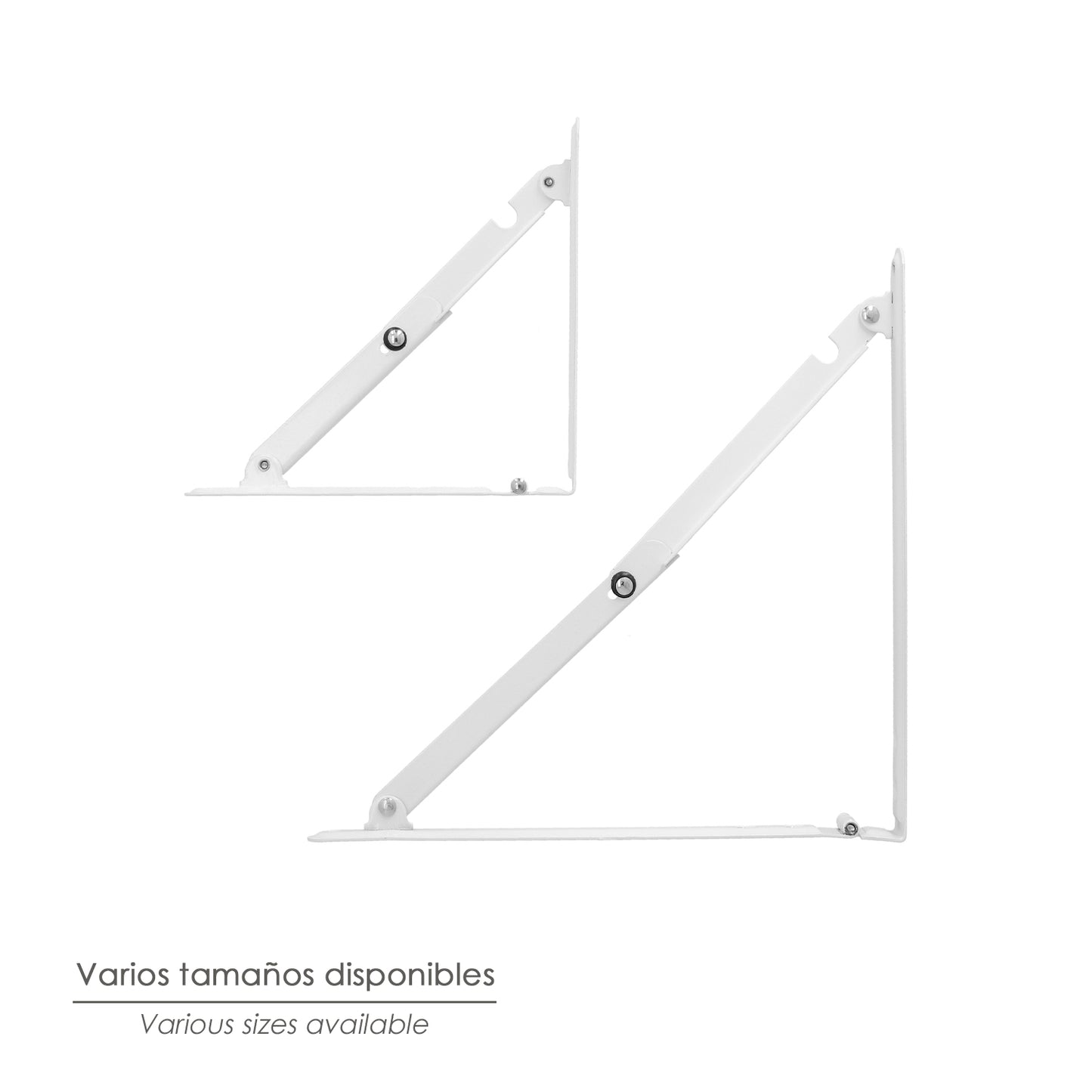 Palomilla Wolfpack Abatible Blanca 200 mm.
