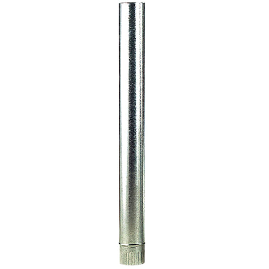 Tubo de Fogão Wolfpack Aço Galvanizado Ø 100 mm, Ideal para Fogões a Lenha, Lareira, Alta Resistência, Duto de Fumaça