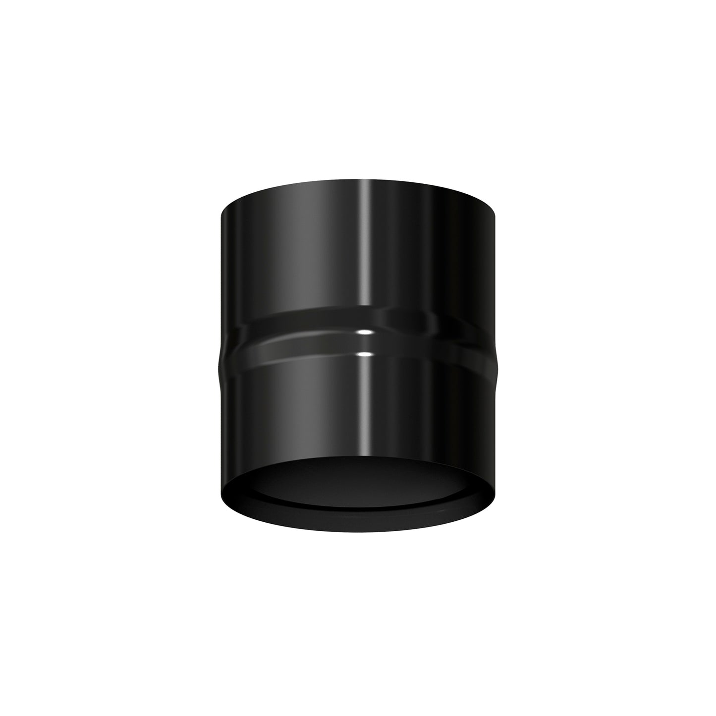 Módulo Anti-condensação Fogão Vitrificado Preto Ø 150 mm. Condensador de Chaminé, Anticondensação de Chaminé, Tubos Anticondensação