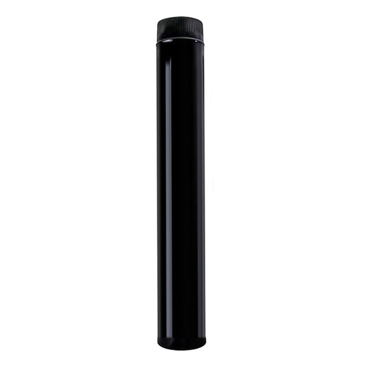 Wolfpack Tubo de Fogão Aço Vitrificado Preto Ø 130 mm. Fogões a Lenha Ideal, Lareira, Alta Resistência, Cor Preto