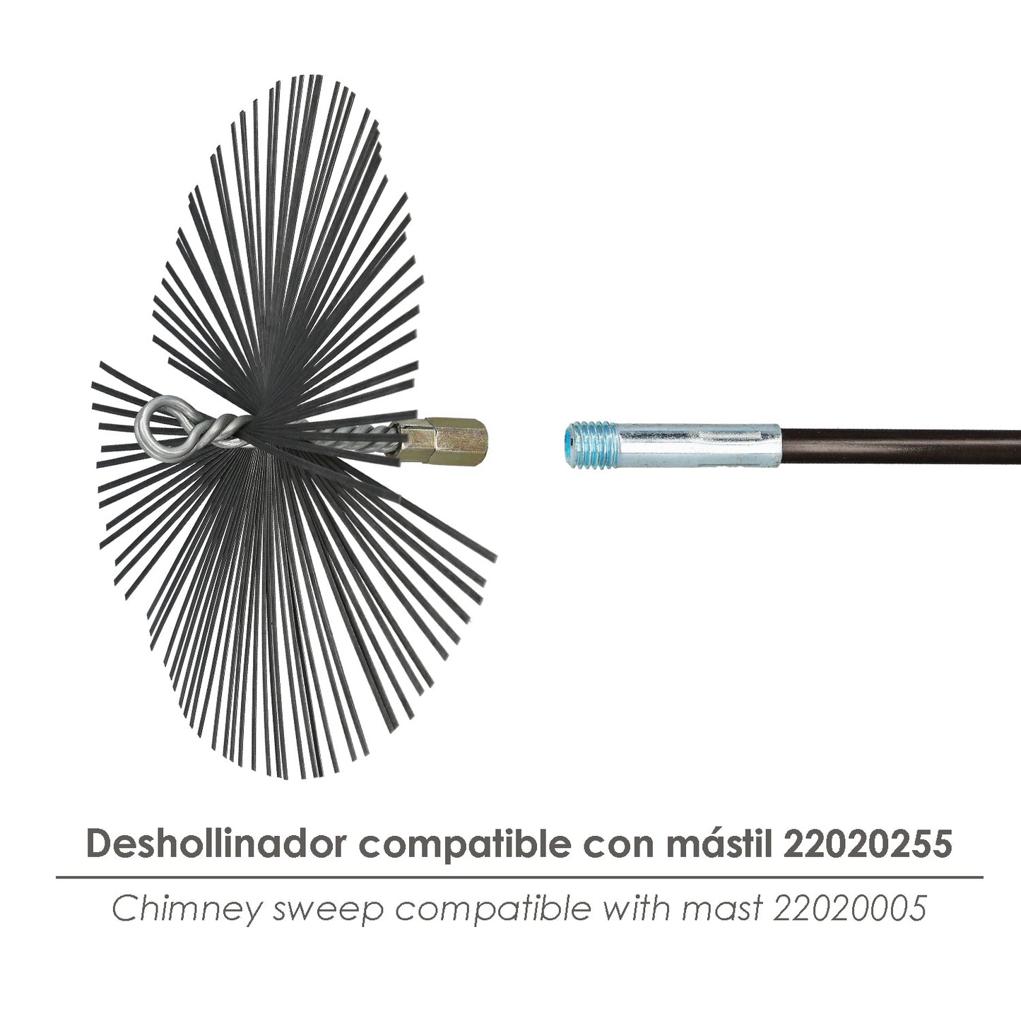 Cepillo Deshollinador Acero Pl. 250 Mm M12