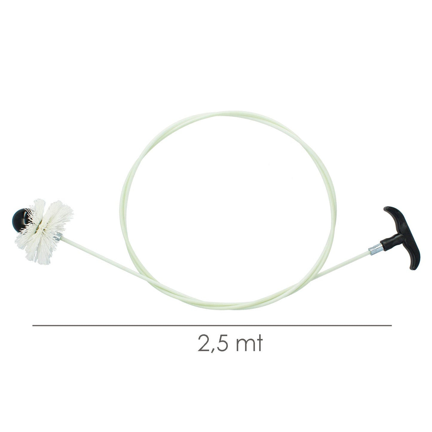 Deshollinador Kit Estufa Pellet 80/100 mm 2,5 m