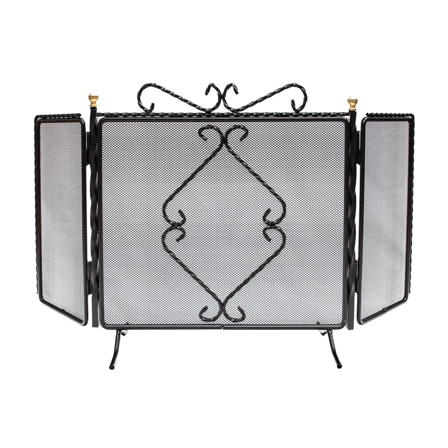 Tela de lareira 94,5 x 49,5 (A) cm. Proteção contra faíscas, protetor de chaminé, protetor de grelha de chaminé.