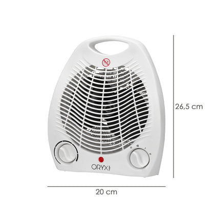 Termoventilador Ovalado 1000 / 2000w