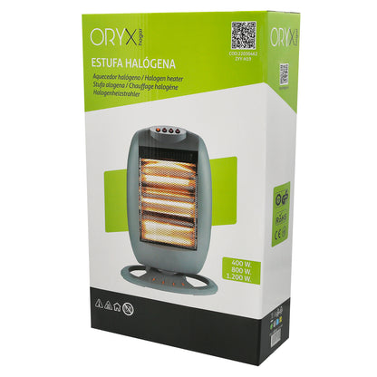 Estufa Halogena Oscilante 400 / 800 / 1200 W