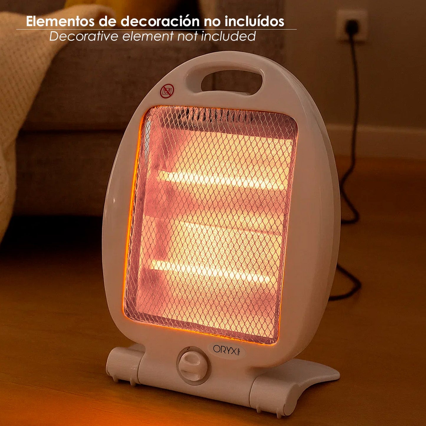Estufa Radiante Pie Oscilante 400 / 800w