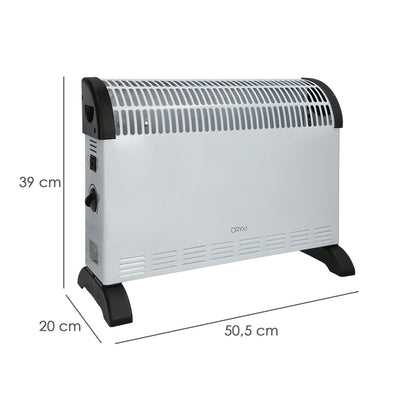 Termoconvector De Suelo potencia de 750 / 1250 / 2000w
