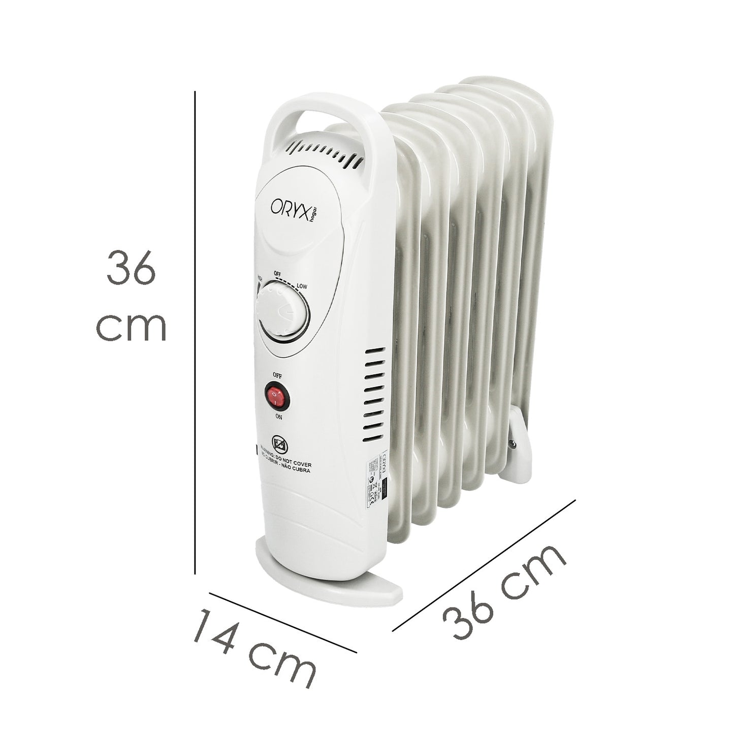 Radiador Aceite  800w 7 Elementos