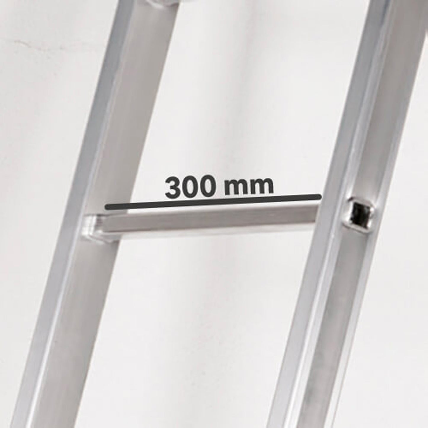 Escada Telescópica de Alumínio 5+5 Degraus