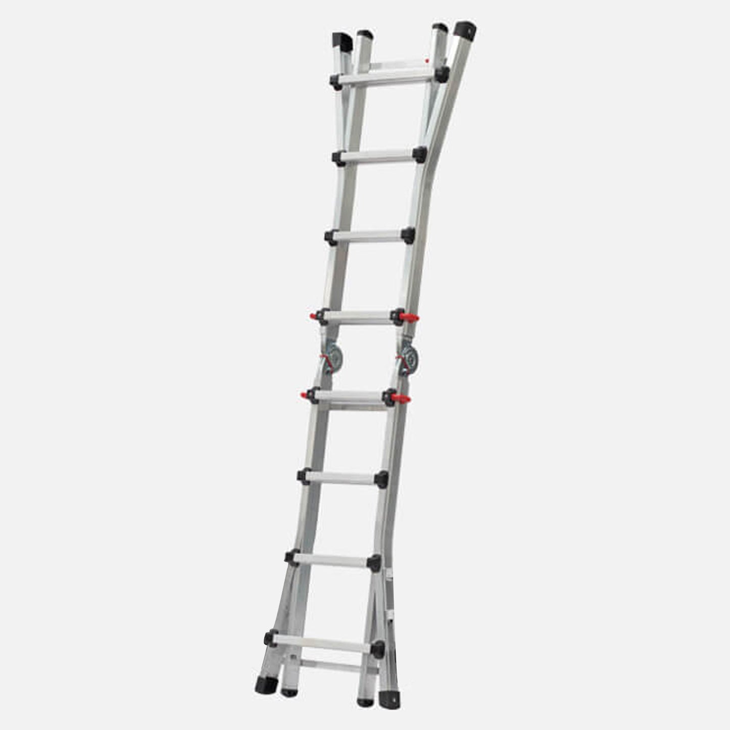 Escada Telescópica de Alumínio 5+5 Degraus