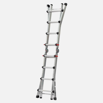 Escada Telescópica de Alumínio 5+5 Degraus